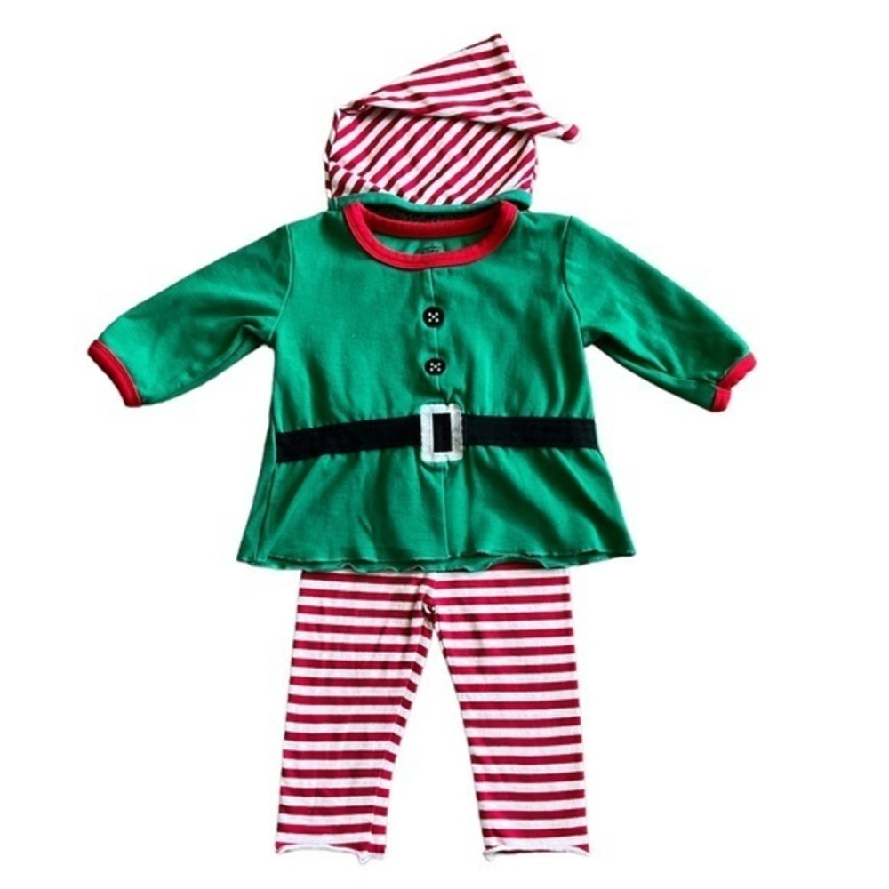 Stephan‎ Baby 3 Piece Christmas Baby Outfit Sz. 6-12M